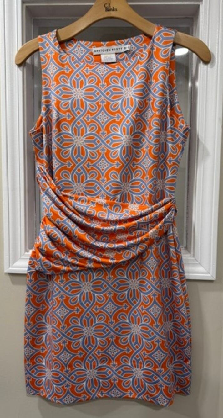 Gretchen Scott Piazza Print Corset Dress
